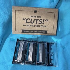 Dollar Shave Club Razor Blade Cartridges Club Series Six 6 Blade Set of 3 New